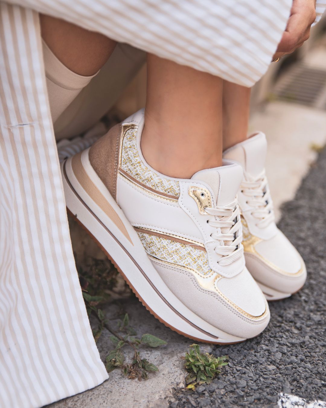 Basket compensée femme hot sale