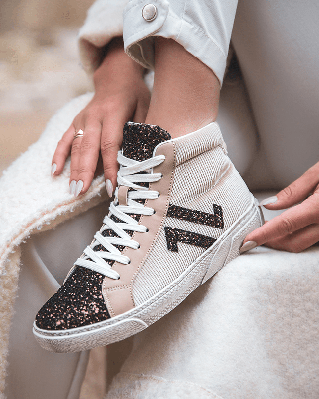 Basket mode montante femme sales