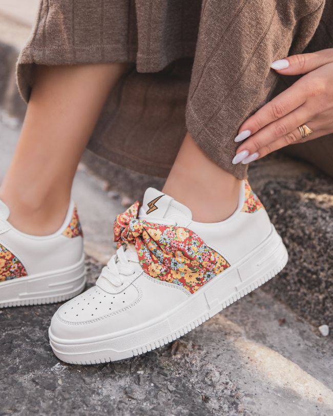 Basket sale ruban femme